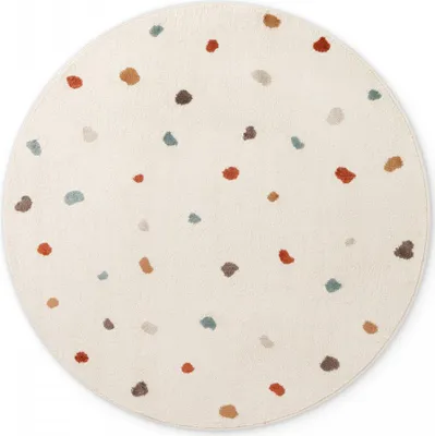Obrázek produktu pro 160x160 (průměr) kruh Dětský koberec Adventures 106210 Cream Multicolor kruh