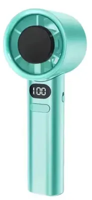 Produktbild von Mini-Handventilator Tragbarer Handventilator Ohne Flügel USB-Aufladbar Grün