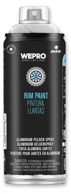 Produktbild von Felgenlack Silber 400ml Sprühlack Auto Motorrad Alufelgen | MTN WEPRO