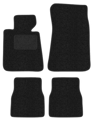 Produktbild von Velours-Fußmatten für BMW 3 E30 1982-1994 (Coupé) – 4-tlg, Anthrazit, passgenau – Wielganizator ANTHRA