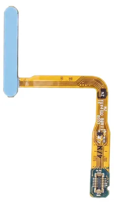 Image de Samsung, capteur d'empreintes digitales pour Galaxy Z Flip 6 avec kit de réparation pour câble flexible, bleu