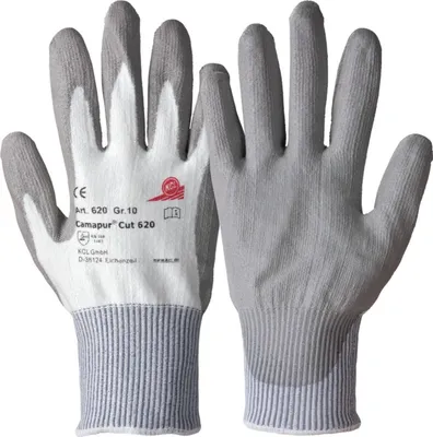 Immagine prodotto di Honeywell 1 paio di guanti antitaglio Camapur Cut 620 bianco/grigio taglia 10 - 620/10