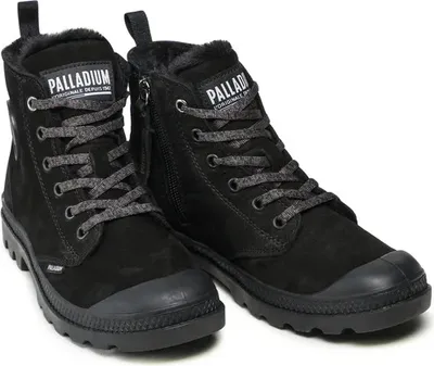 Produktbild von Schwarze Palladium Pampa Hi Zip-Stiefel für Herren - 44,5
