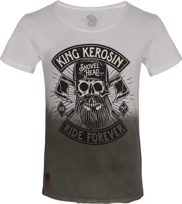 Produktbild von King Kerosin T-Shirt Lumberjack White-S