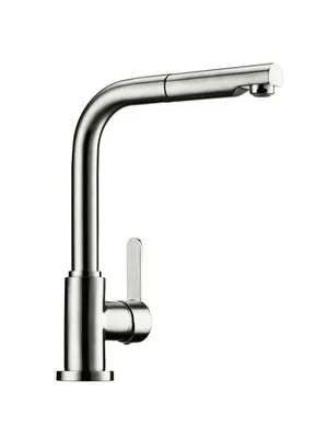 Produktbild von Portare 2, Spültischarmatur, edelstahlfarbig, Hochdruck