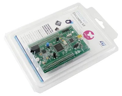 Productafbeelding van Waveshare STM32 Discovery Kit voor STM32F4 met STM32F407 microcontroller, STM32F4DISCOVERY, met ingebouwde ST-LINK/V2, Cortex-M4F, ontwikkelbord voor STM32