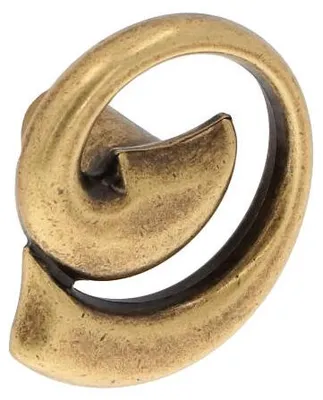 Immagine prodotto di Maniglia per mobili in zamak, diametro 31mm x 21, stile Firenze antico