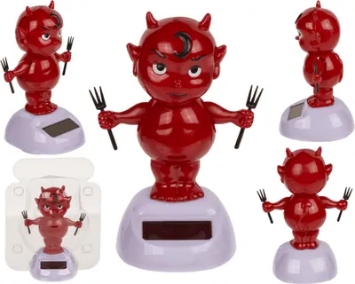 Produktbild von OOTB Bewegliche Figur Baby Teufel mit Solarzelle