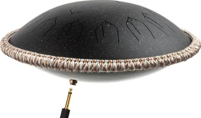 Obrázek produktu pro Shamann 14" 15 Notes with EQ D Kurd 432Hz Spackle Black Tongue Drum