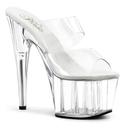 Obrázok produktu pre ADORE-702 Dámske čižmy Pleaser, transparentné , EU 38, US 8