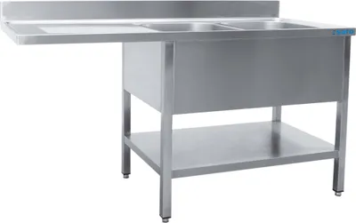 Produktbild von Saro Spülcenter 2 Becken Rechts - B 1800 X T 600 Mm