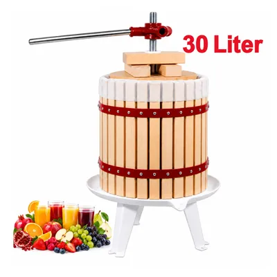 Produktbild von Obstpresse Saftpresse Fruchtpresse Obst Weinpresse inkl. Presstuch 30 L
