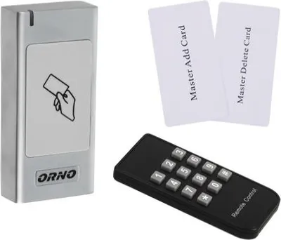 Produktbild von ORNO Zahlenschloss mit 125kHz Proximity-Karten- und Schlüsselanhängerleser, wasserdicht IP66 (OR-ZS-821)