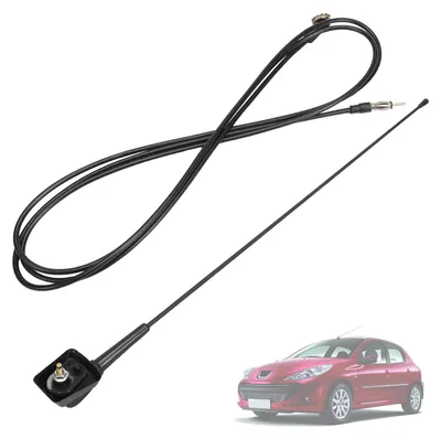 Dachantenne, schwarz, 2,7 m Kabel, für 106 205 206 307 309 406