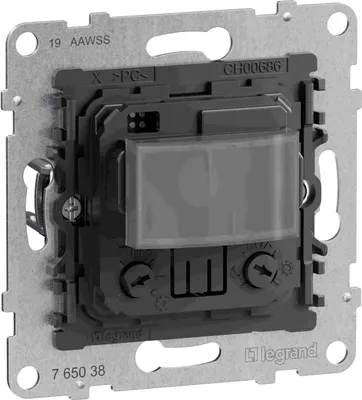 Image de Insert LeGrand SEANO, détecteur de mouvement à 3 fils 1, 70°, avecmanuelle, 2000 W, max. 8 m, 1 pièce.