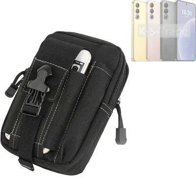 Produktbild von K-S-Trade Gürtel Tasche kompatibel mit Meizu 20 Gürteltasche Holster Schutz Hülle Handy Hülle Smartphone outdoor Handy-Hülle schwarz