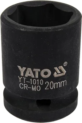 Produktbild von YATO Kraft-Stecknuss YT-1010 39mm Chrom-Molybdänstahl