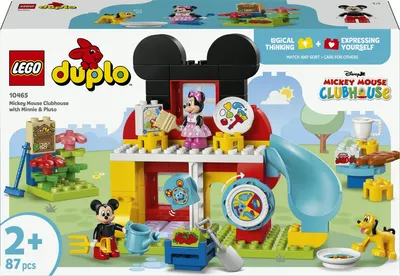 Image de LEGO DUPLO 10465 Le club de Mickey Mouse avec Minnie et Pluto 87 pièces