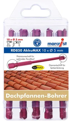 Zdjęcie produktu dla Marcrist RD850 AkkuMAX Wiertło do dachówek 5 mm