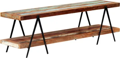 Immagine prodotto di The Living Store Mobile TV 160x40x50 cm in legno massello antico