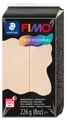 Produktbild von FIMO PROFESSIONAL Modelliermasse ofenhärtend 226 g beige