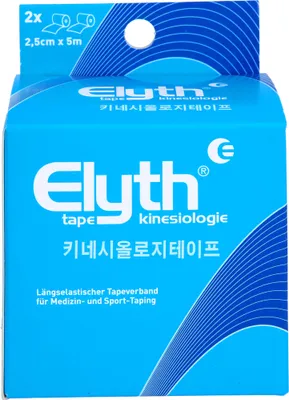 Immagine prodotto di Nastro kinesiologico Elyth 2,5 cmx5 m blu 2 pz