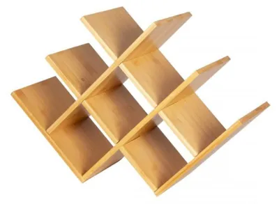 Produktbild von Regal Bambus-Rack Für 8 Weinboutiquen 3804