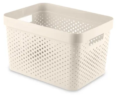 Produktbild von Curver Infinity Korb 17L Creme Aufbewahrung