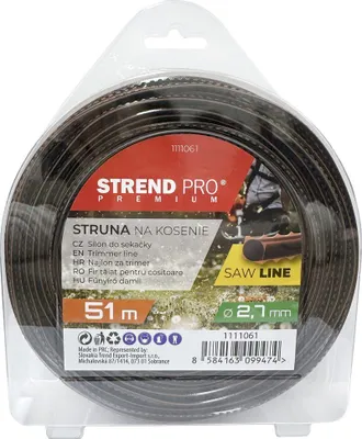 Produktbild von Trimmerfaden Strend Pro Premium SawLine 2,7 mm, L- 51 m, gezahnt