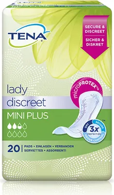 Produktbild von TENA Lady Discreet 20 Stück Mini Plus