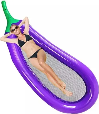 Produktbild von KIK KX4925 Aufblasbare Netzmatratze Aubergine 240cm AKTION