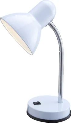 Produktbild von Globo Basic Tischleuchte Kunststoff Weiß, 1xE27; 2485