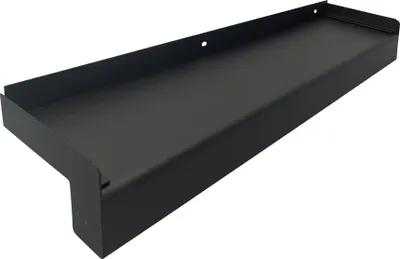 Produktbild von Aluminium Fensterbank dunkelbronze, Ausladung: 195 mm, Rasterlänge: 2000 mm Aluminiumabschluss ohne Putzkante (Paar)