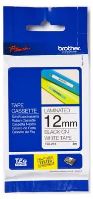 Produktbild von Brother TZE-243, Blau auf weiss, TZe, China, 5 Jahr(e), Brother, PT-200/1100/1130/1300/1160/1170S/1180/1200/2030/2730, ST-1150/1150DX