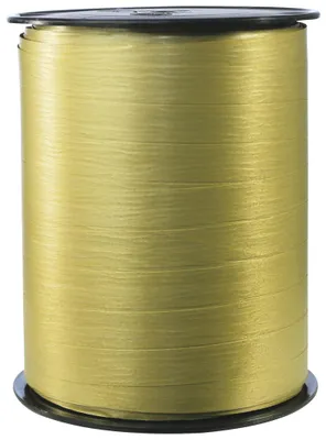 Image de Clairefontaine 601575C Clairefontaine Geschenkband auf Spule, matt, gold
