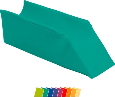 Produktbild von Lagerungskeil mit Beinmulde Lymphdrainagekeil Lymphkeil Lagerungskeil, 75x20 cm