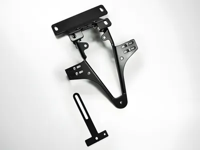 Produktbild von ZIEGER Basic Kennzeichenhalter kompatibel mit Suzuki GSF 650 Bandit / S BJ 2009-16 / GSF 1250 Bandit / S BJ 2010-16