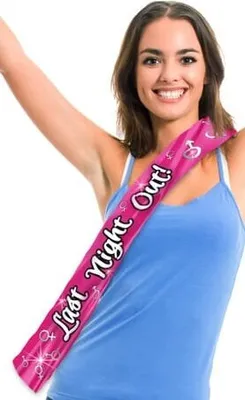 Produktbild von Schärpe Junggesellinnenabschied Rosa