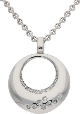 Produktbild von Kettenanhänger Silber 925 Zirkonia JL10-02-2750 JuwelmaLux