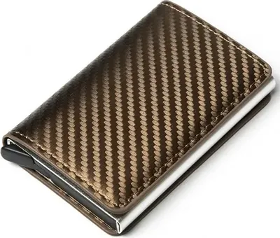 Obrázok produktu pre MINI WALLET Izmael Leo - Hnedá pánska peňaženka s RFID ochranou KP25374