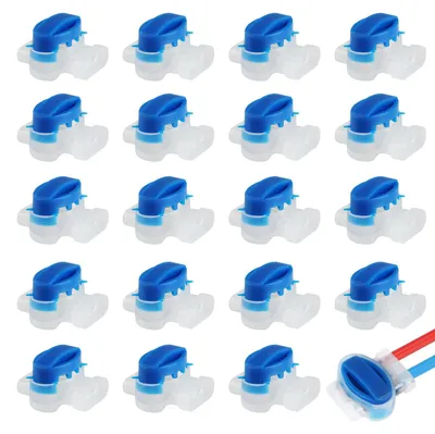 Image de Connecteurs de câbles pour robots tondeuses, lot de 20 connecteurs