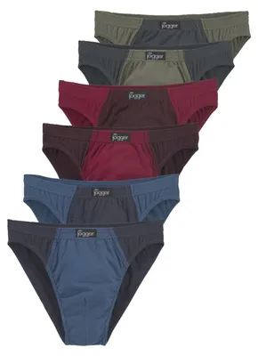 Produktbild von LE JOGGER Slip 6 -teilig bunt Größe 3