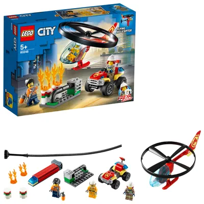 Zdjęcie produktu dla LEGO® City 60248 Einsatz mit dem Feuerwehrhubschrauber Bausatz