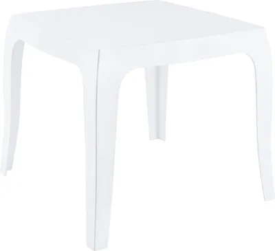 Obrázek produktu pro Stůl Queen - v43 x 50 x 50 cm - Bílá