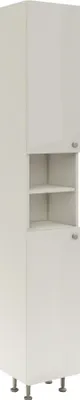 Immagine prodotto di mobile alto da bagno haaus Zaria, a parete, 2 ante, bianco lucido/bianco, ante in MDF, L 30 x L 27 x H 190 cm
