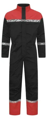 Imagen del producto de Projob - Chaleco reflectante unisex para hombre/mujer, modelo ET311 (86,36 cm, talla estándar), color /rojo