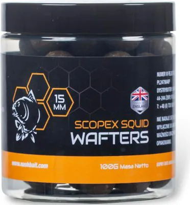 Produktbild von Nash Scopex Squid Wafters 15mm 100g