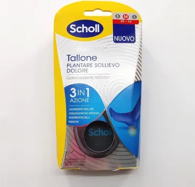 Produktbild von Scholl In Balance Heel Plantar Schmerzlinderung orthopädische Einlagen Activa Heelonite Einsatz