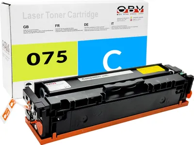 Produktbild von OBV Toner kompatibel mit Canon 075 Cyan - LBP646Cdw LBP647Cdw MF664Cdw MF667Cdw