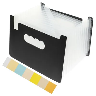 Produktbild von Quittungsaufbewahrung Kunststoff Schwarz Organizer Tasche